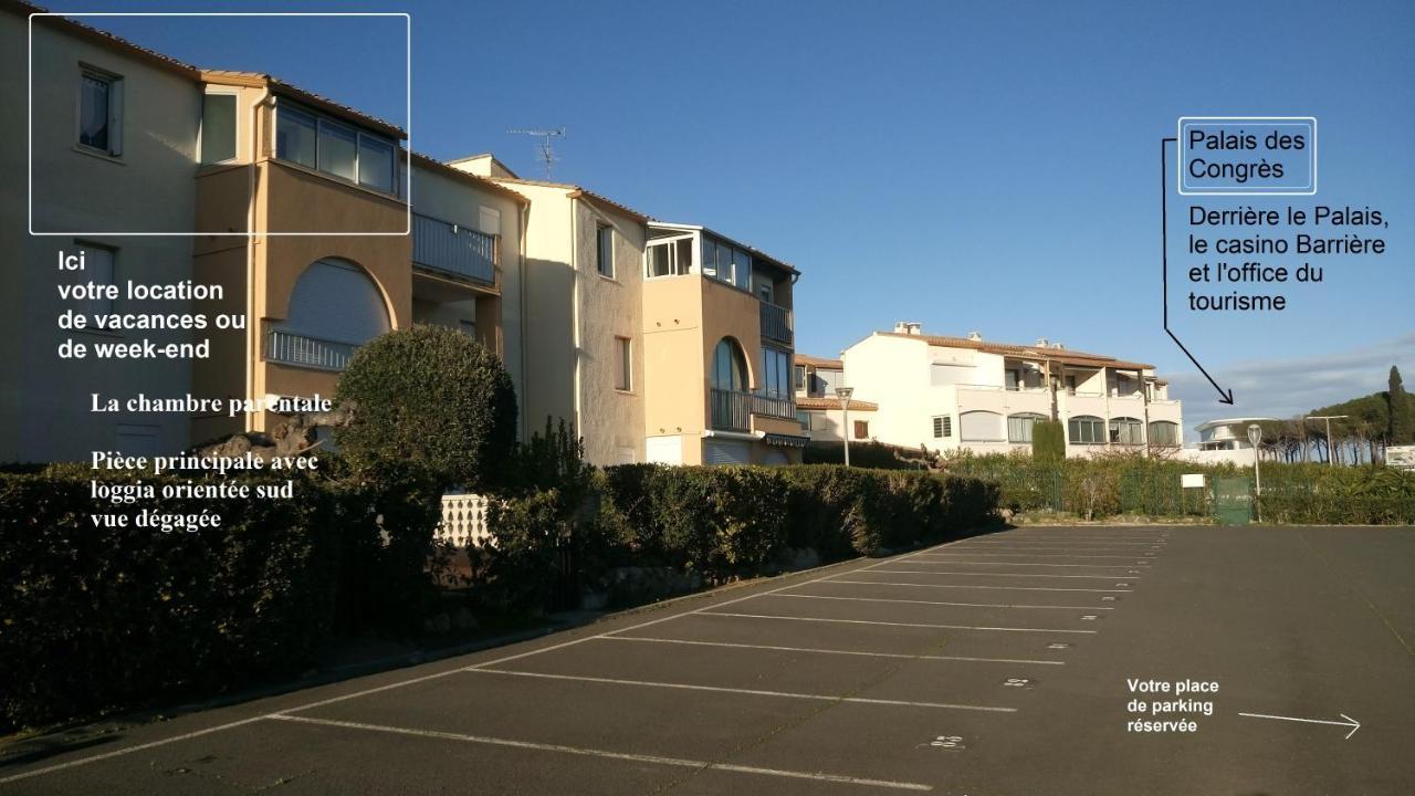 Lara 3 - T2 Loggia Piscine 2 Lits Doubles Parking Pres Du Centre-Port Et Ile Loisirs Daire Agde Dış mekan fotoğraf